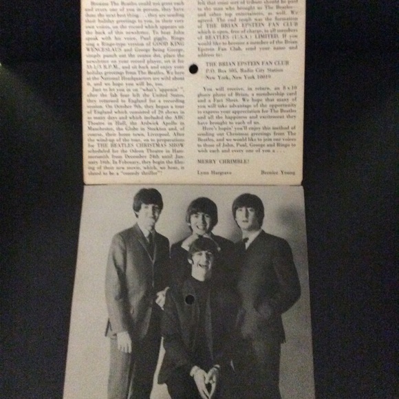 The Beatles 1964 Seasons greetings rare item - Picture 3 of 5